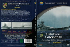 Schlachtschiff Gneisenau Teil 2 (1 St.) DVD 2005 History Films Premium Edition